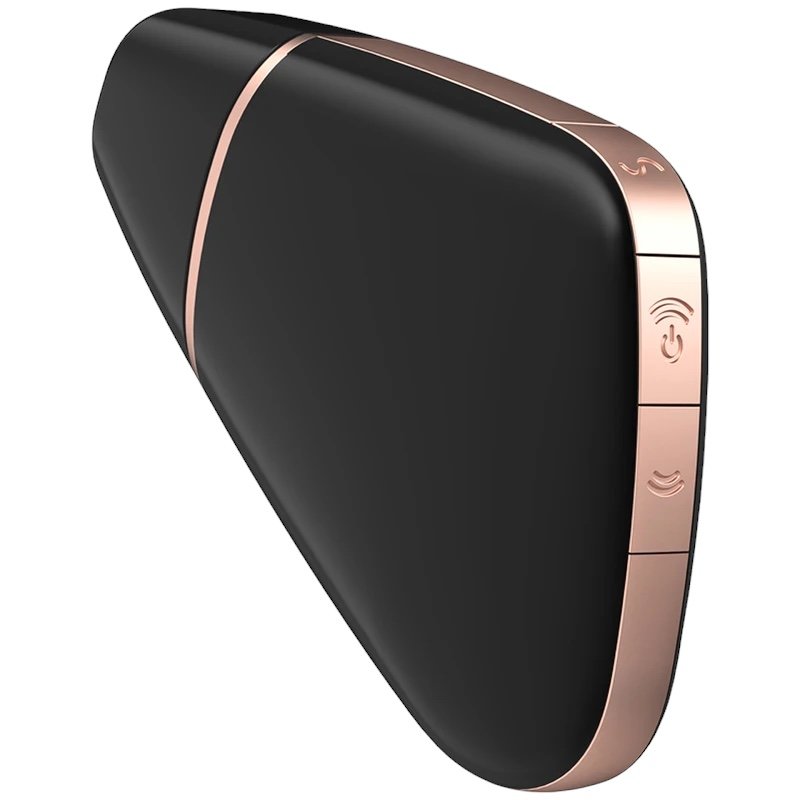 Satisfyer Love Triangle App Controlled Rechargeable Clitoral Stimulator Black