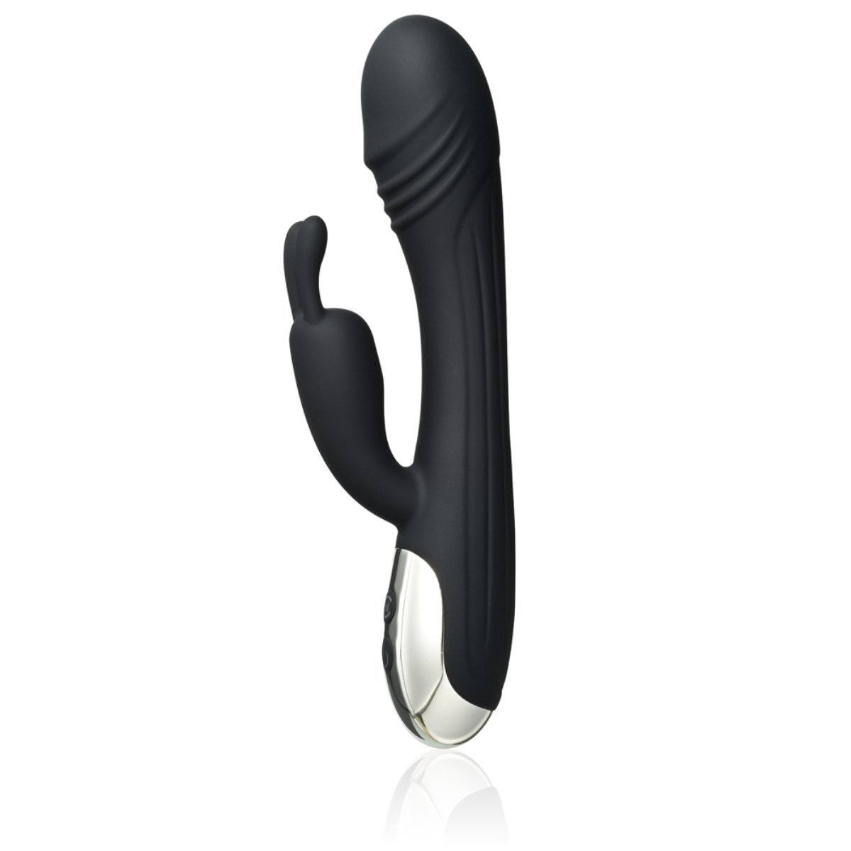 LOLA INTY Toys Peak Dual Stimulation Rabbit Vibrator Black