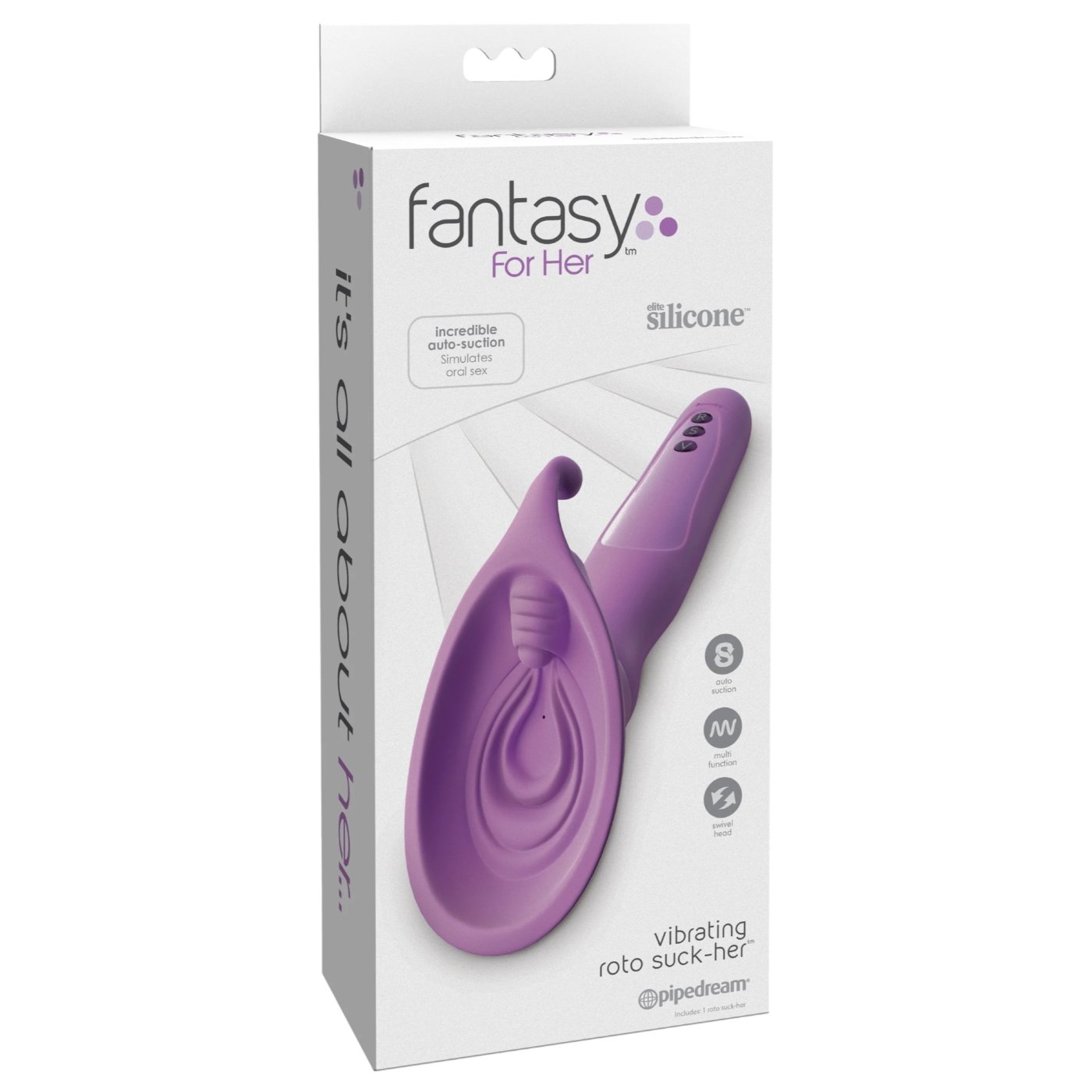 Fantasy For Her Vibrating Roto Suck-Her Clitoral Stimulator