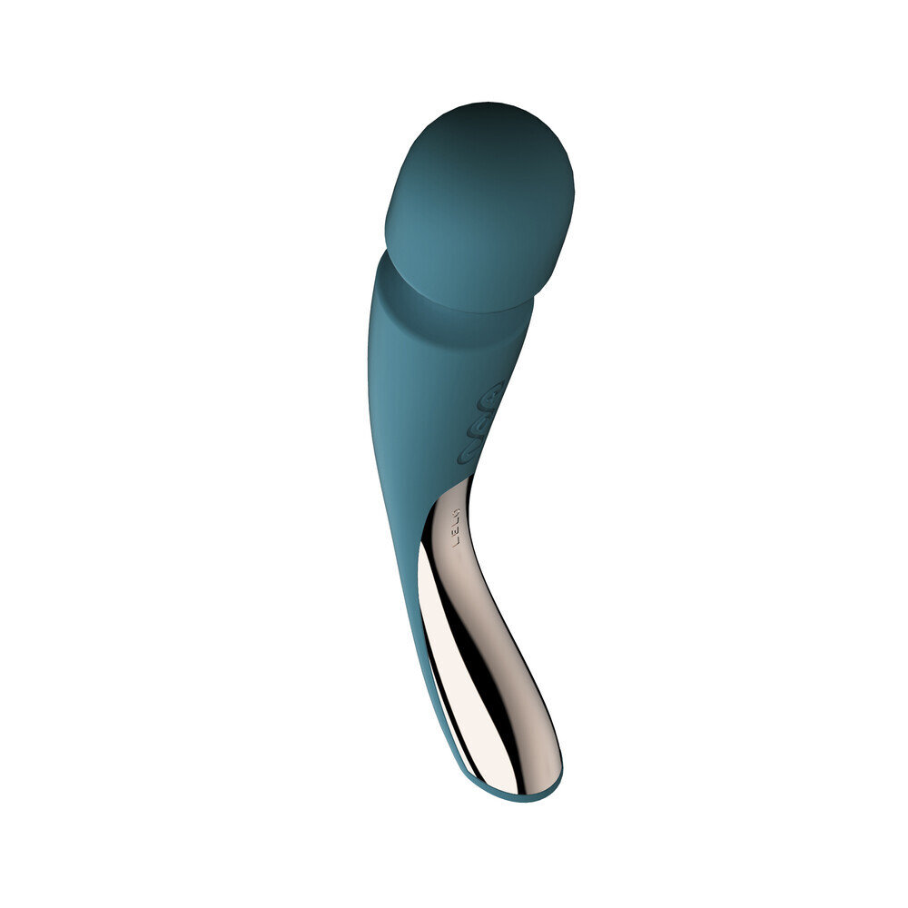 LELO Smart Wand 2 Medium Rechargeable Vibrator Ocean Blue