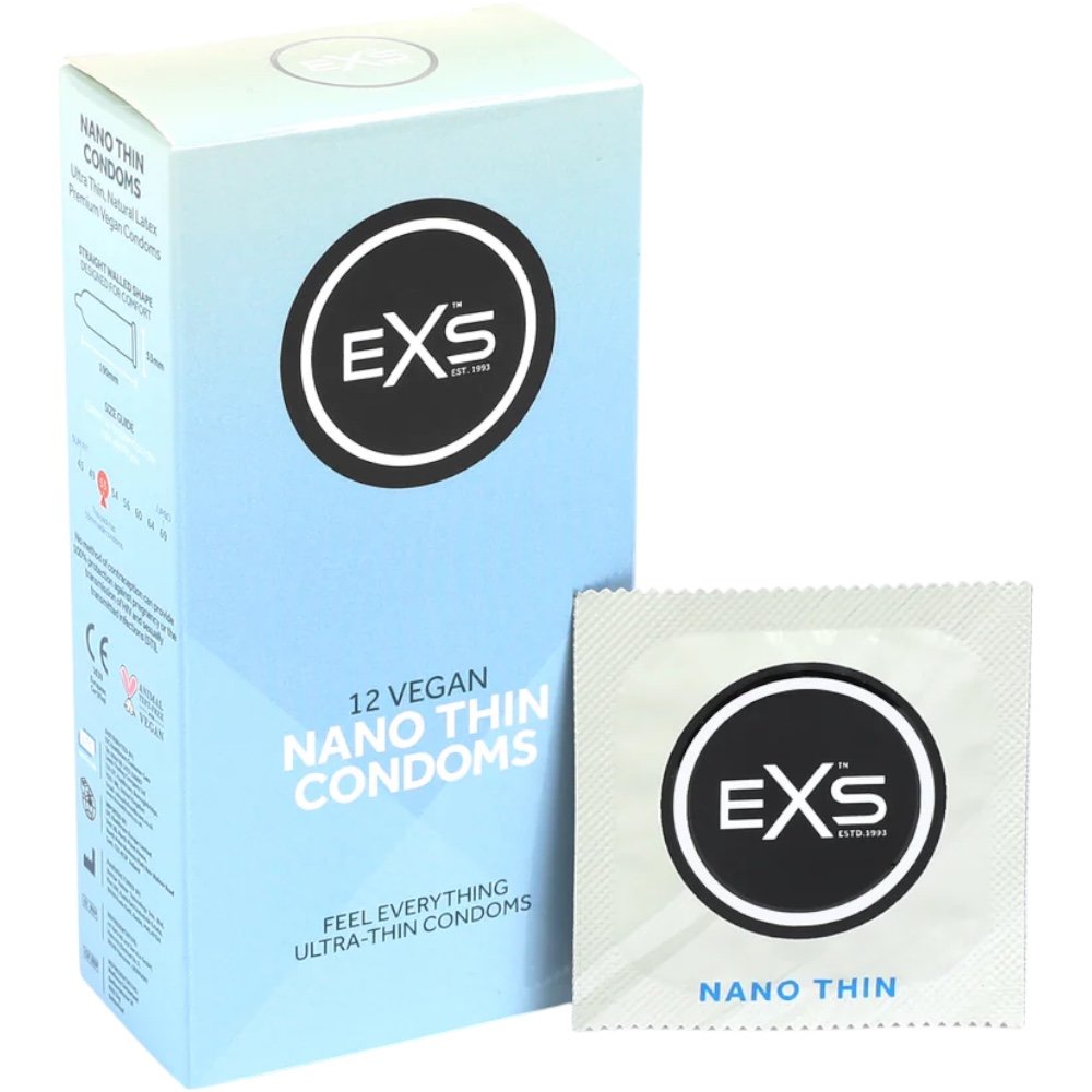 EXS Nano Thin Condoms 12 Pack