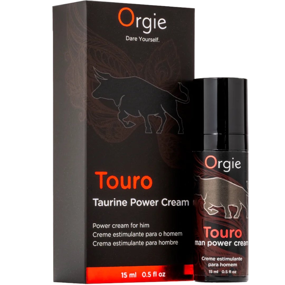 Orgie Touro Erection Enhancer Cream with Taurine 15ml