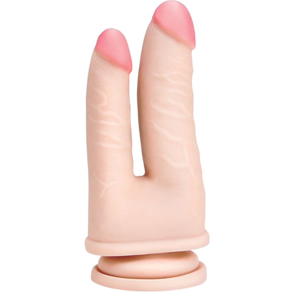 Me You Us Ultra Cock Double Penetrator Suction Cup Dildo 6 Inch