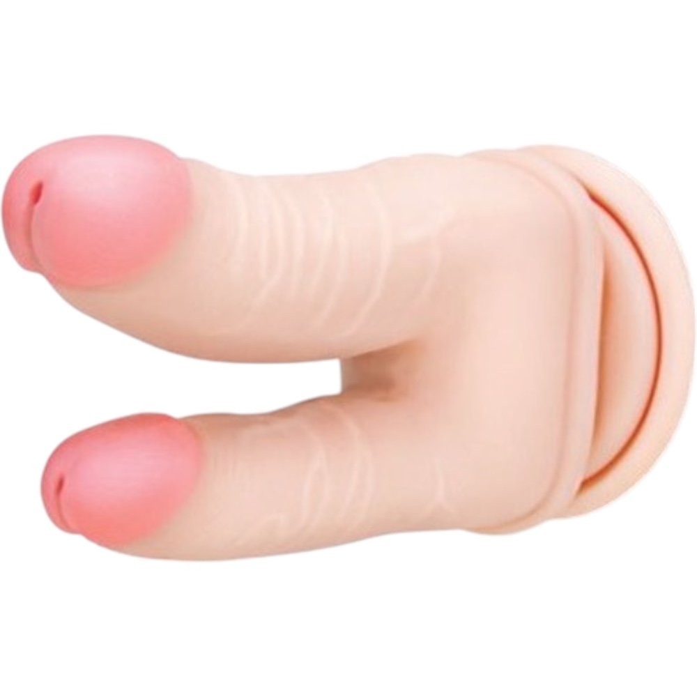 Me You Us Ultra Cock Double Penetrator Suction Cup Dildo 6 Inch