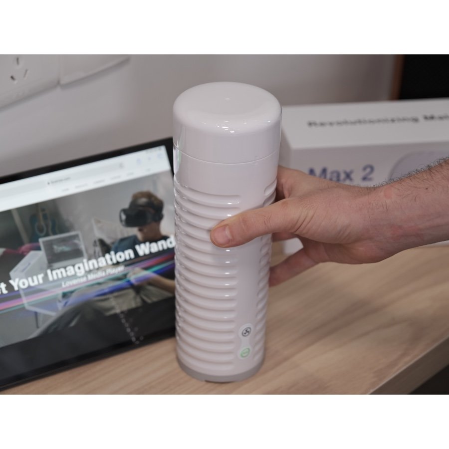 Lovense Max 2 App-Controlled Rechargeable Vibrating Male Masturbator