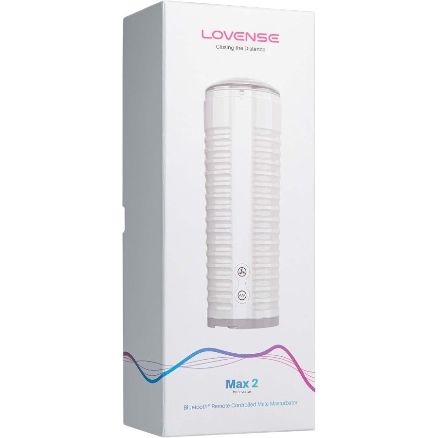 Lovense Max 2 App-Controlled Rechargeable Vibrating Male Masturbator