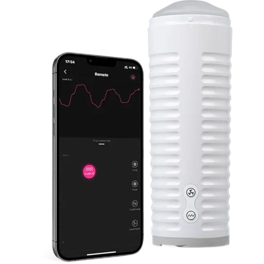 Lovense Max 2 App-Controlled Rechargeable Vibrating Male Masturbator