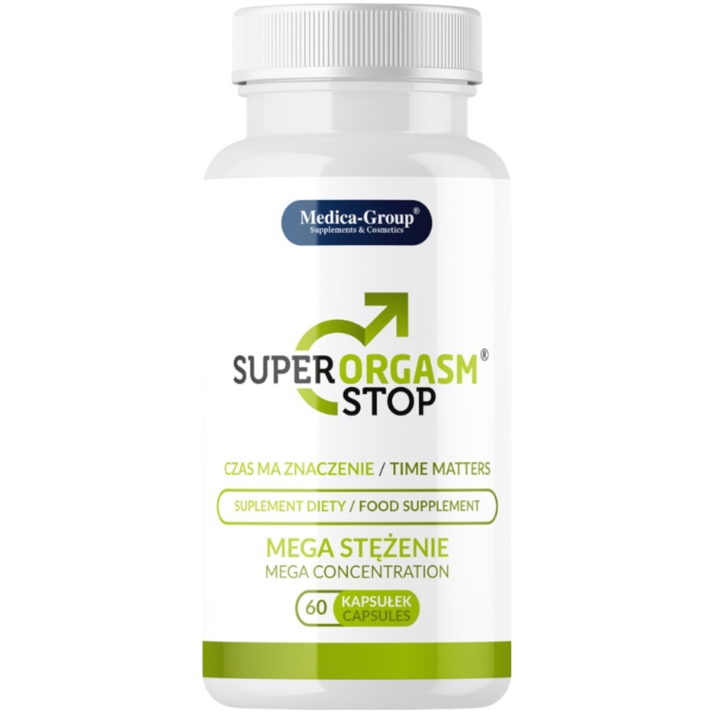 Super Orgasm Stop Delay Climax Capsules (60 Pack)