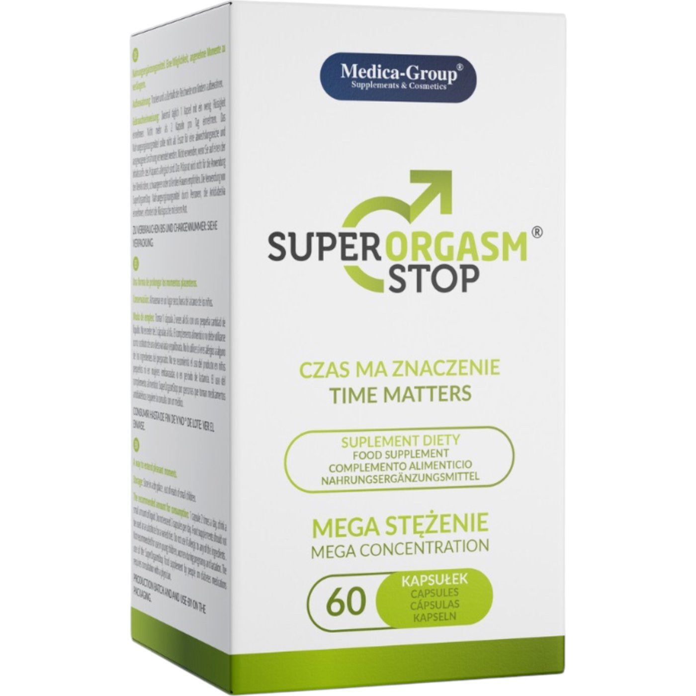 Super Orgasm Stop Delay Climax Capsules (60 Pack)