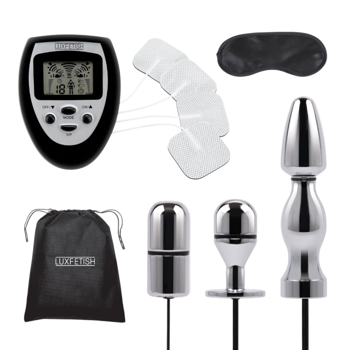 Lux Fetish 9 Piece Electro Sex Ultra Shock Set – Lux Fetish
