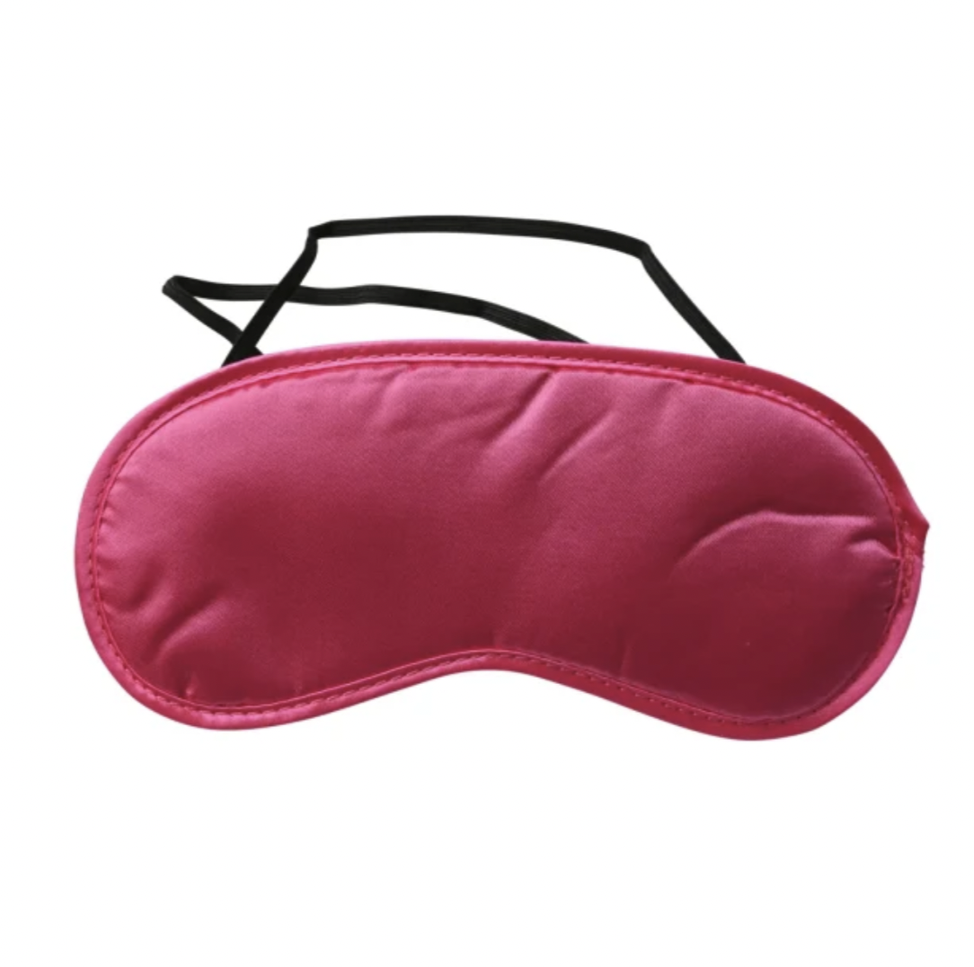 S&amp;M Satin Blindfold Light Pink