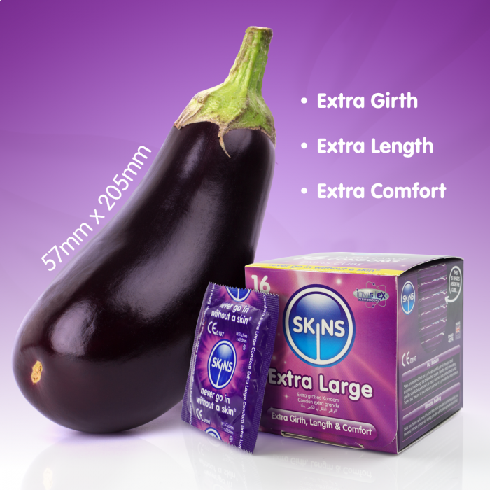 Skins Condoms Extra Large 16 Pack