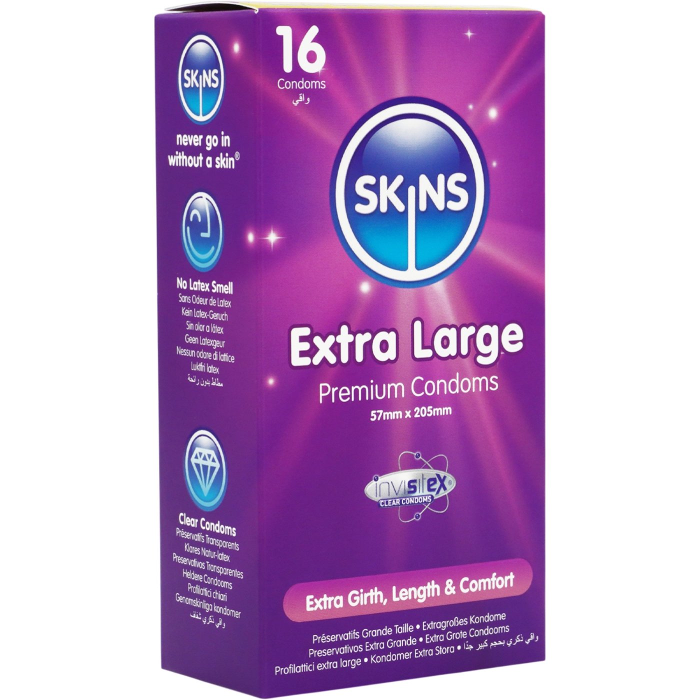 Skins Condoms Extra Large 16 Pack