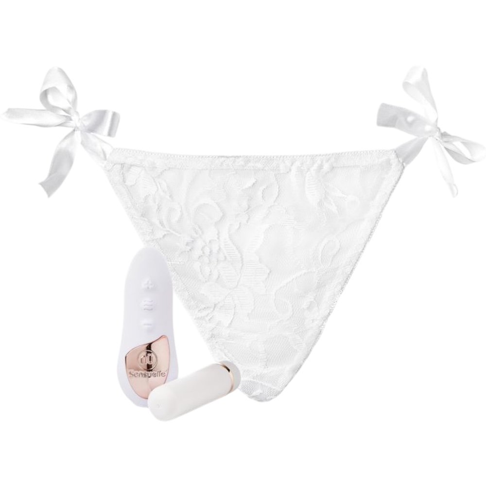 Nu Sensuelle Remote Control Pleasure Panty Vibrator White