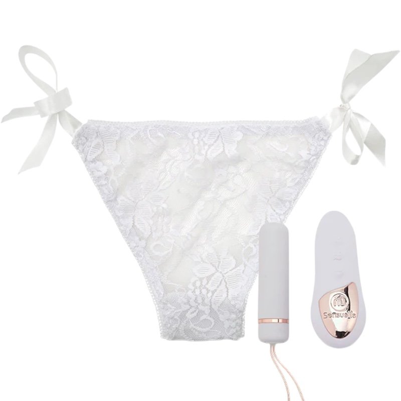 Nu Sensuelle Remote Control Pleasure Panty Vibrator White