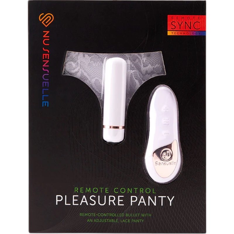 Nu Sensuelle Remote Control Pleasure Panty Vibrator White