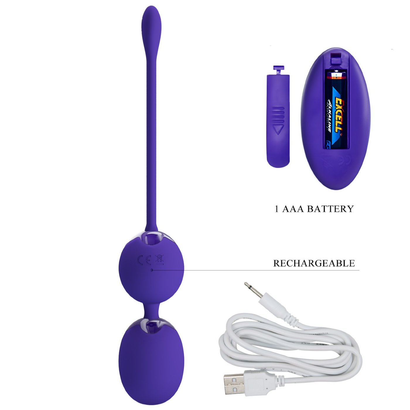 Pretty Love Willie Youth Remote Control Rechargeable Vibrating Kegel Balls
