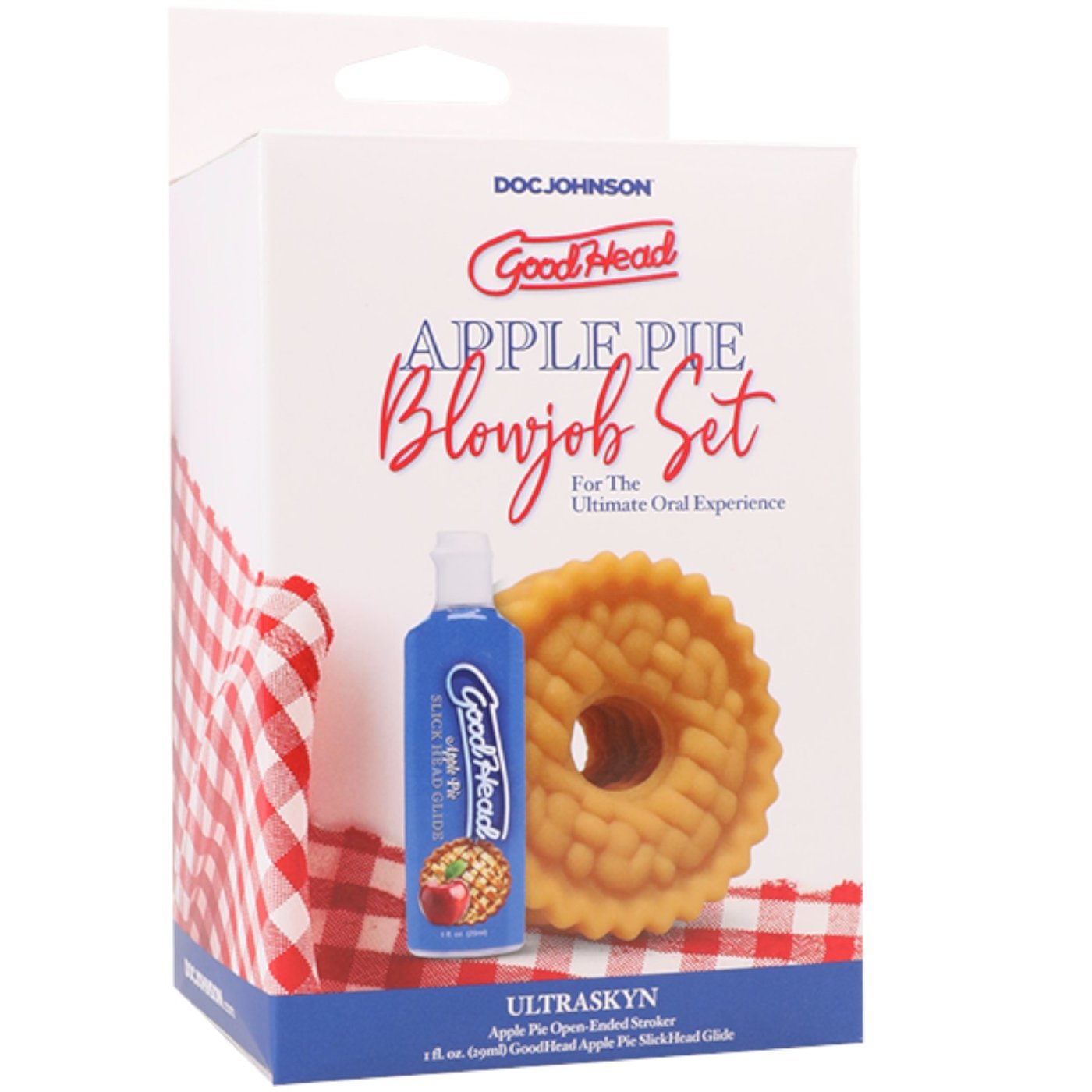 GoodHead Apple Pie Blowjob Set with Stroker & Slick Head Glide