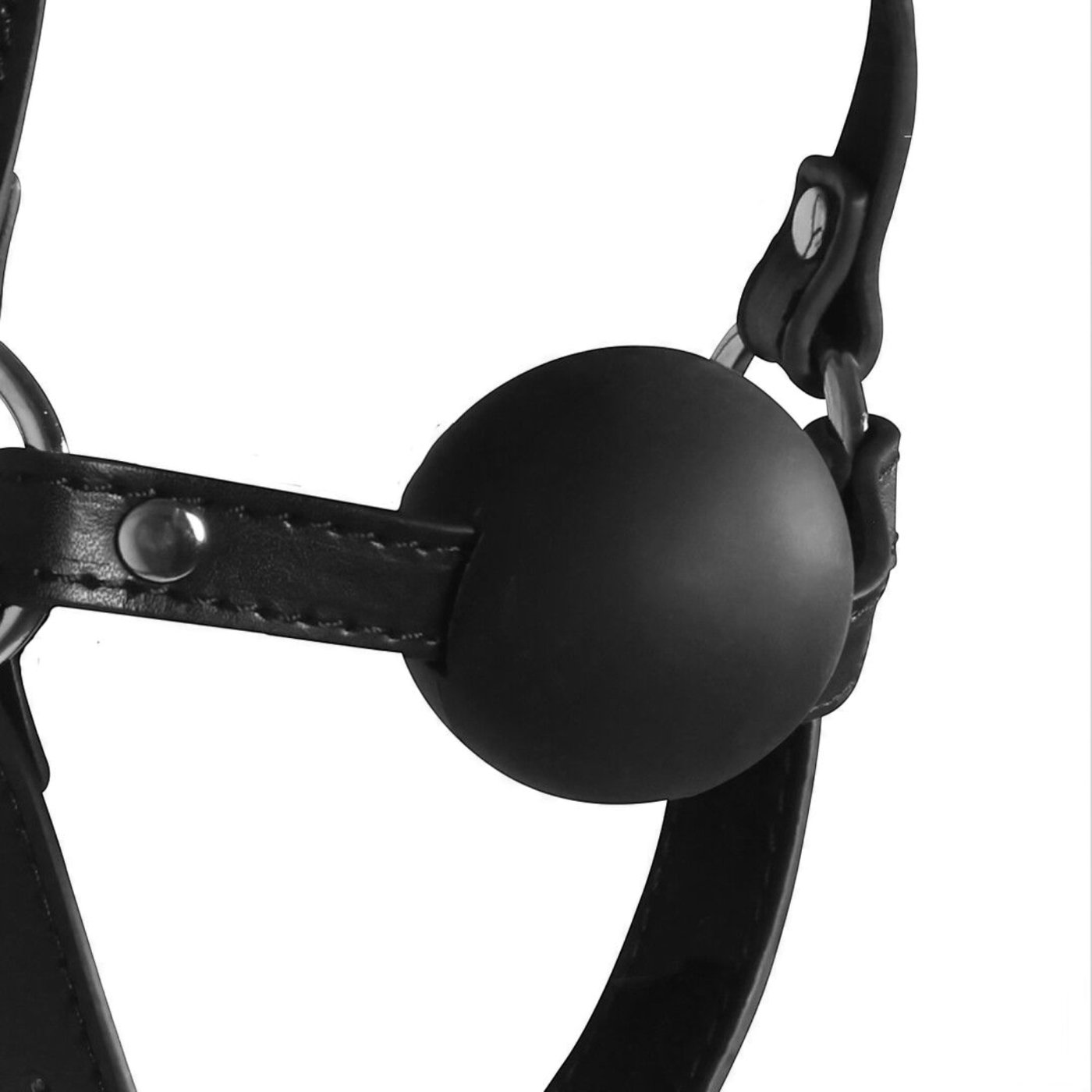 Ouch Xtreme Head Harness with Solid Ball Gag
