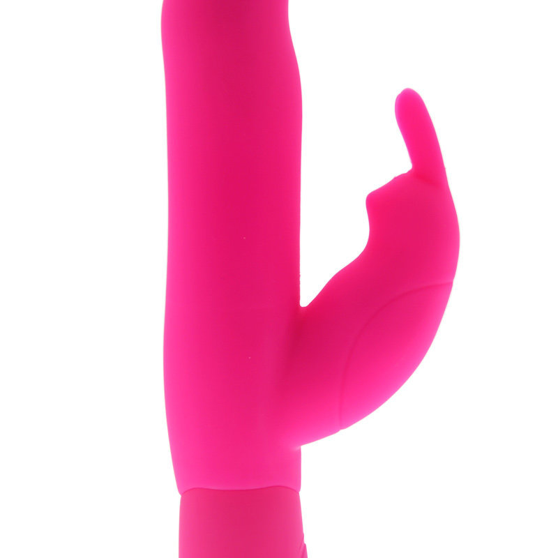 Me You Us Ultra Joy Rabbit Waterproof Dual Vibrator Pink 8 Inch