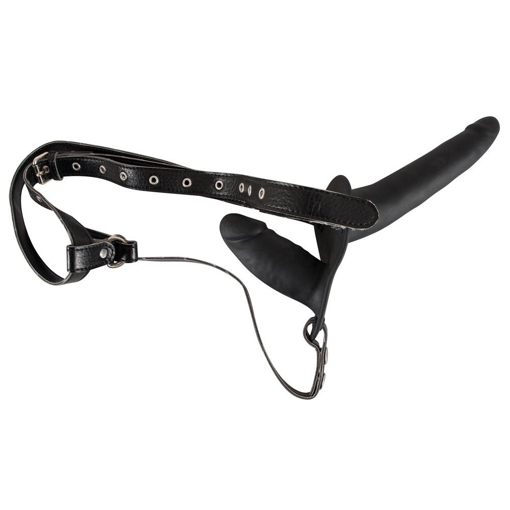 You2Toys Double Dildo Strap On Black