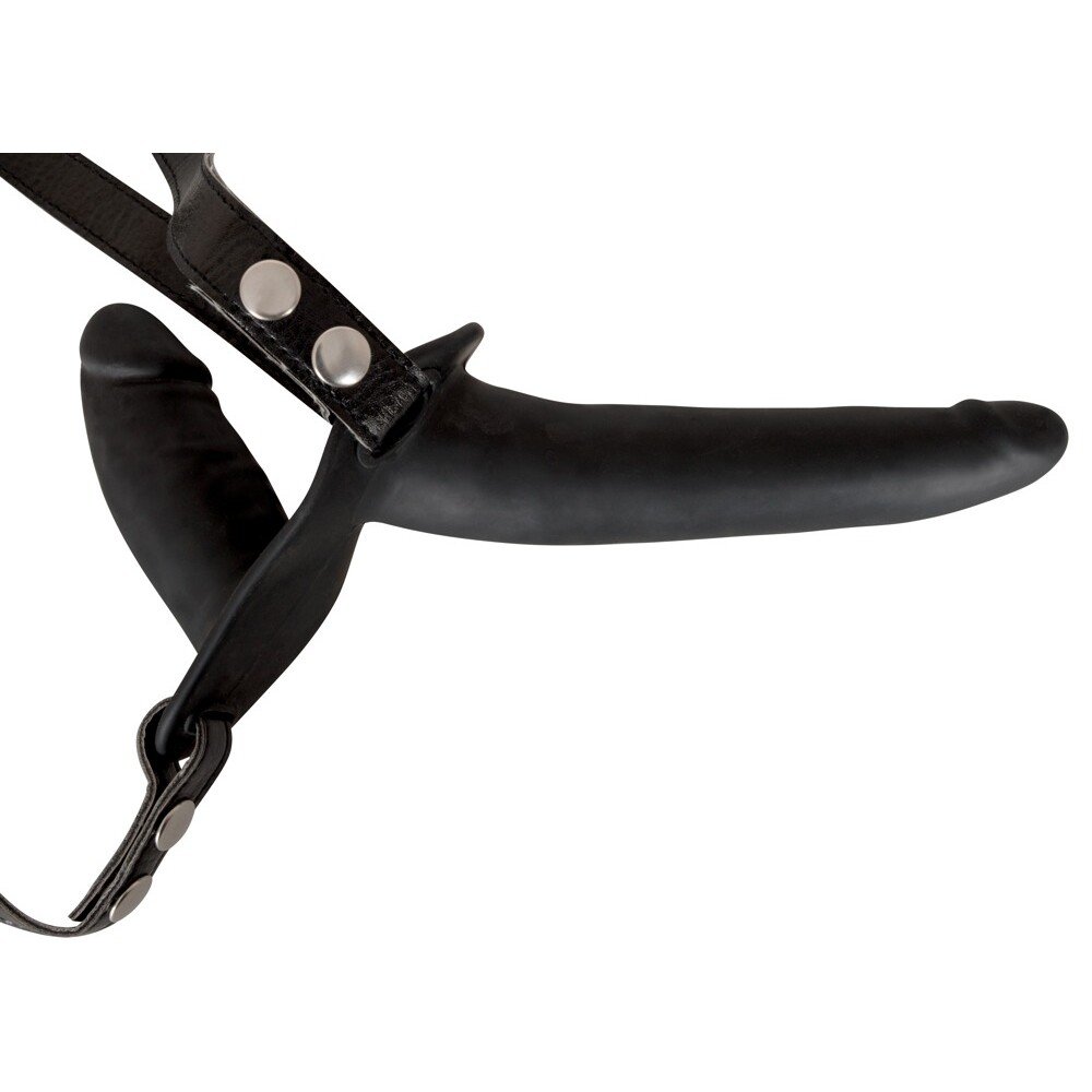 You2Toys Double Dildo Strap On Black