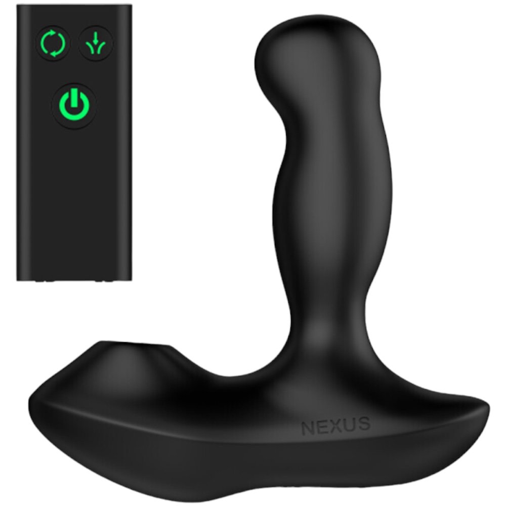 Nexus Revo Air Remote Control Rotating Prostate Massager With Air Suction