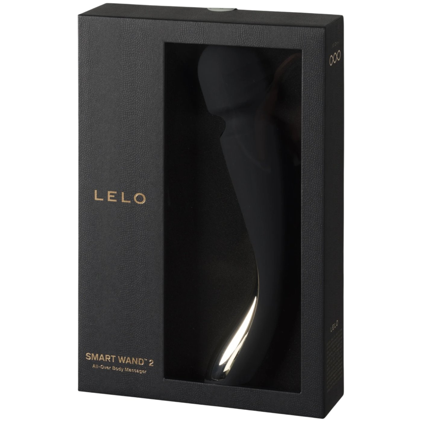 LELO Smart Wand 2 Medium Rechargeable Vibrator Black