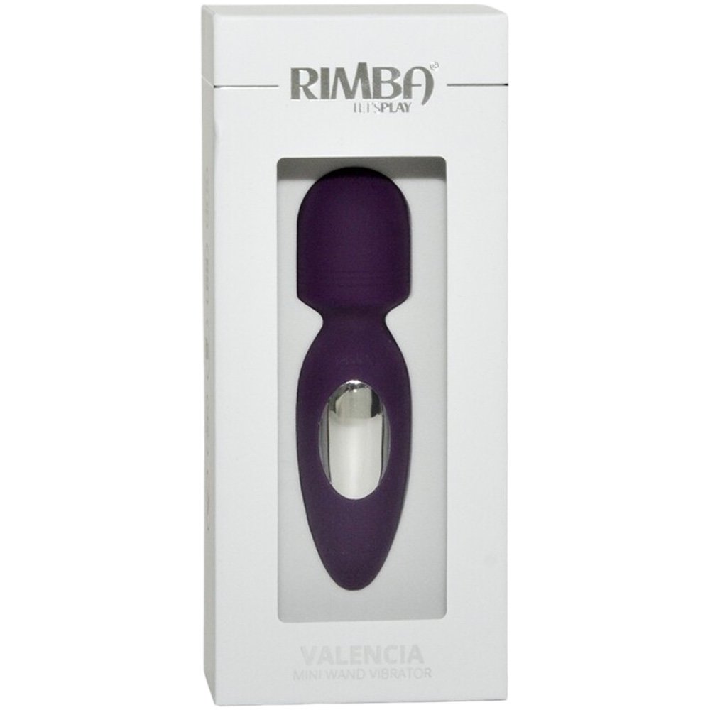 Rimba Valencia Mini Wand Vibrator Purple
