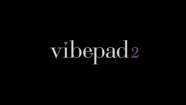 VibePad 2 Hands-Free Warming Clitoral Vibrating Pad with Licking Function