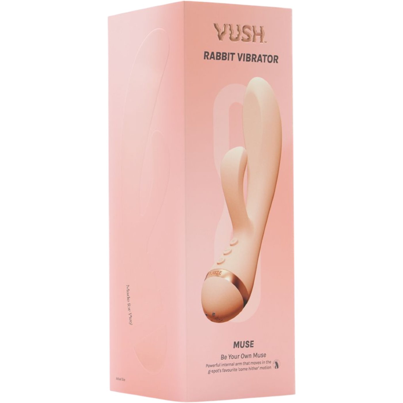 Vush Muse Rechargeable Rabbit Vibrator with Swaying Arm