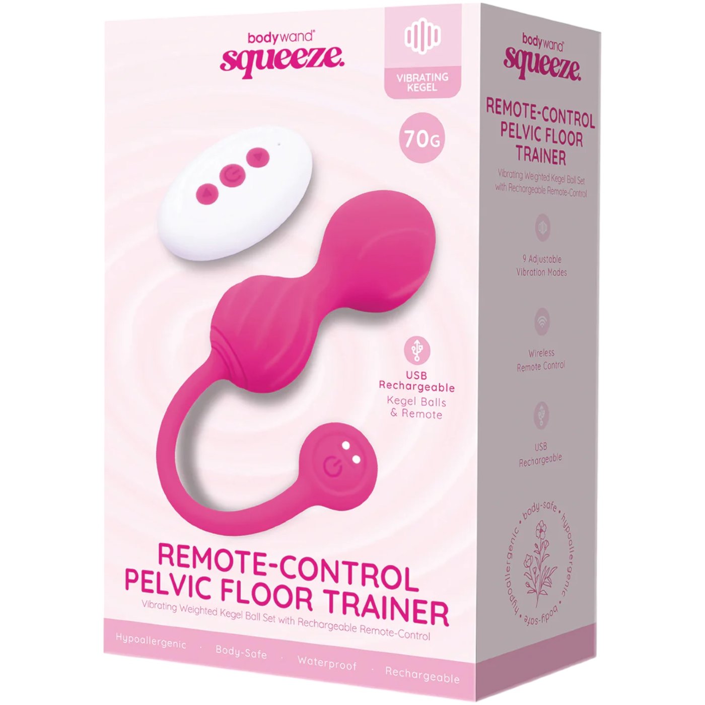 Bodywand Squeeze Remote-Control Pelvic Floor Trainer