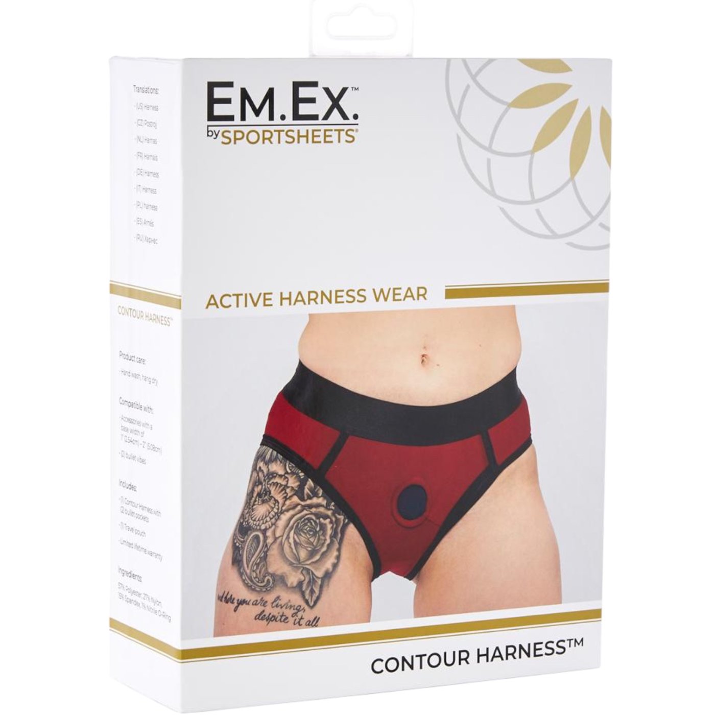 Em.Ex Active Harness Wear Contour Red