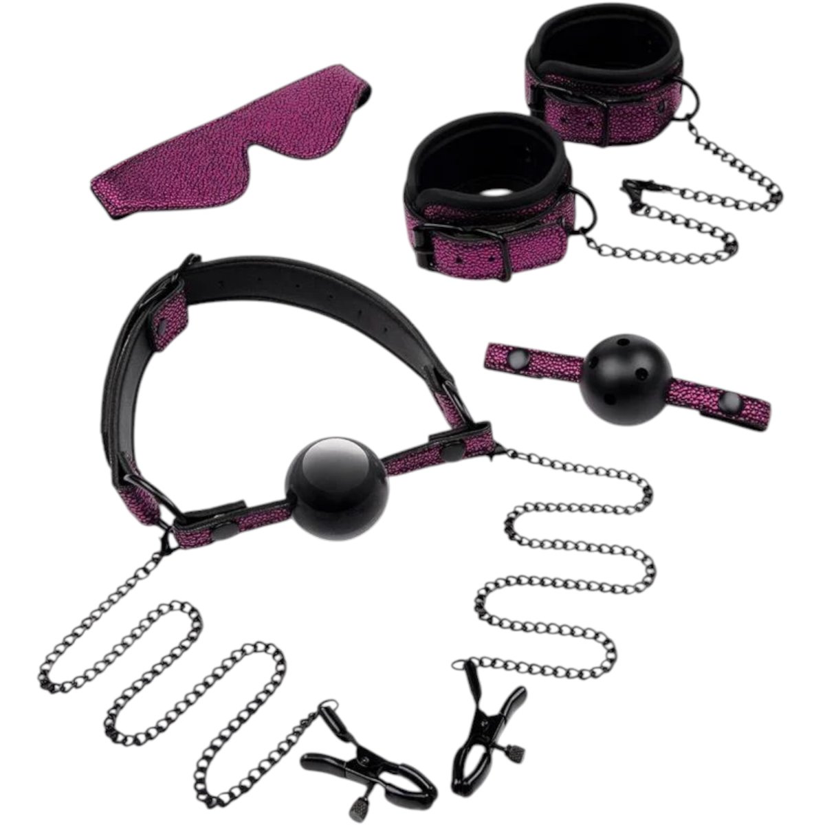 Whipsmart Dragon's Lair 5 Piece Dragonskin Bondage Set