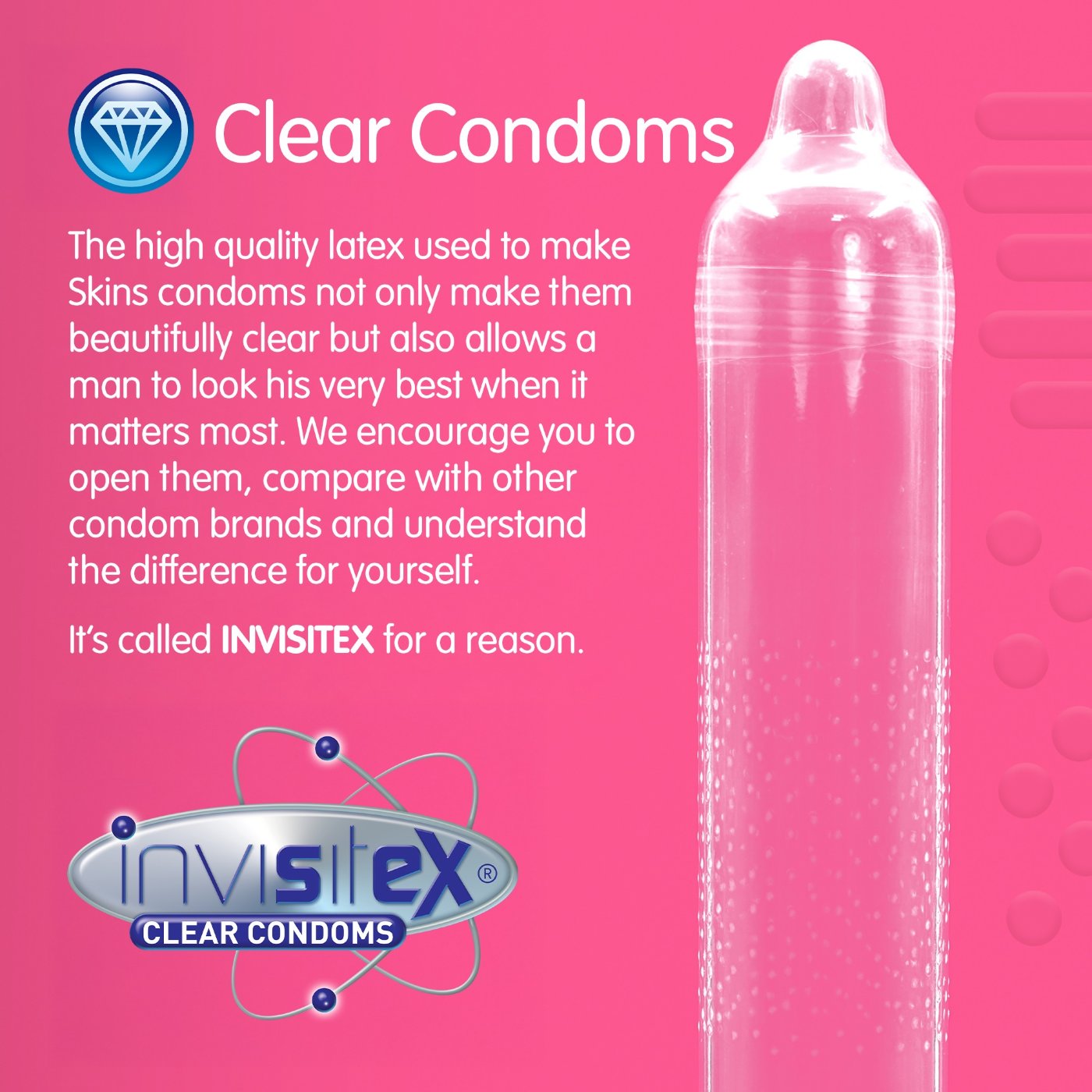 Skins Condoms Dots & Ribs 16 Pack