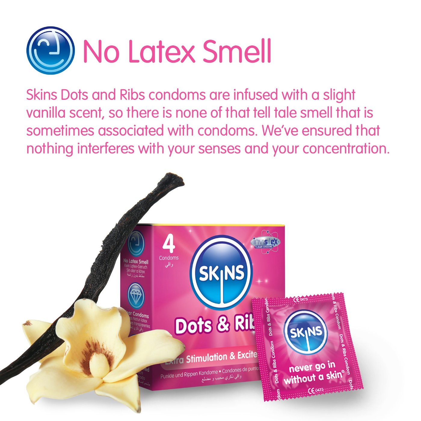 Skins Condoms Dots & Ribs 16 Pack