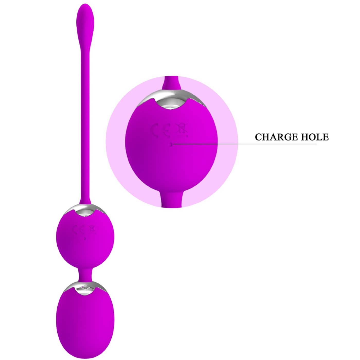 Pretty Love Willie Remote Control Rechargeable Vibrating Kegel Balls