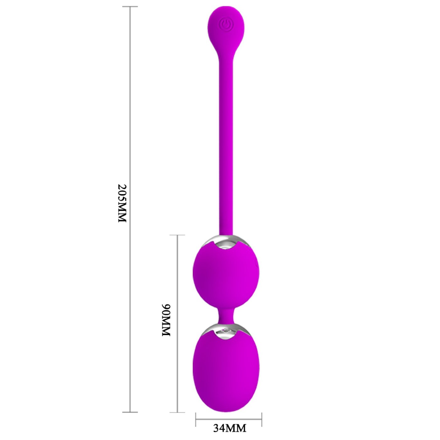 Pretty Love Willie Remote Control Rechargeable Vibrating Kegel Balls
