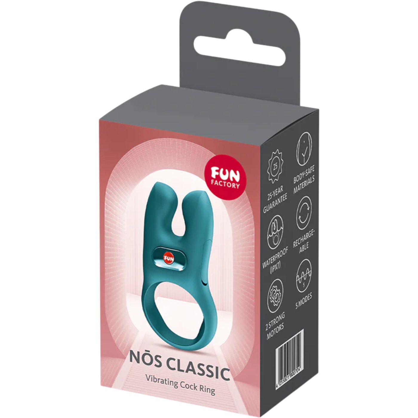 Fun Factory Nos Classic Rechargeable Vibrating Cock Ring