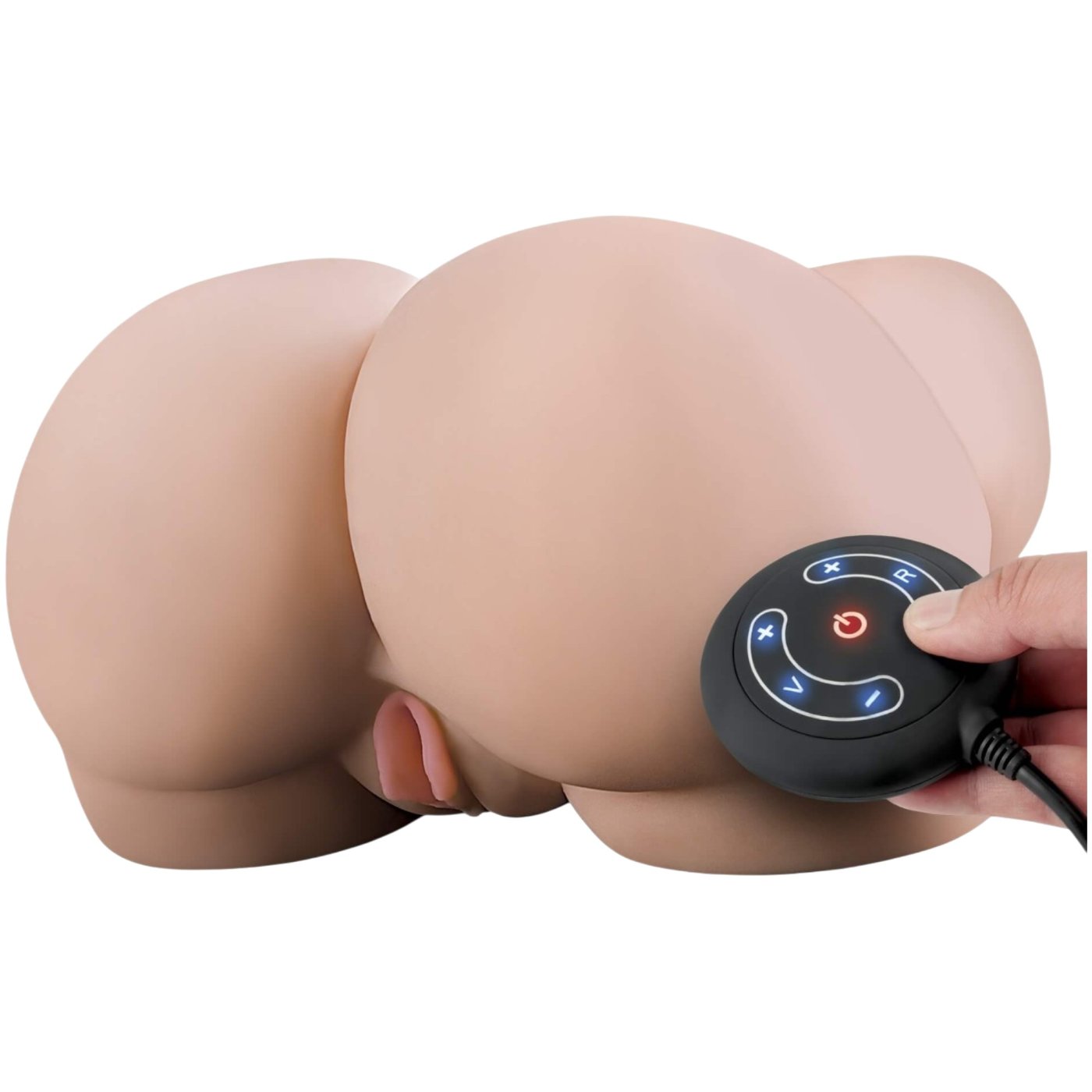 PDX Elite Milk Me Silly Dual-Entry Vibrating Male Masturbator