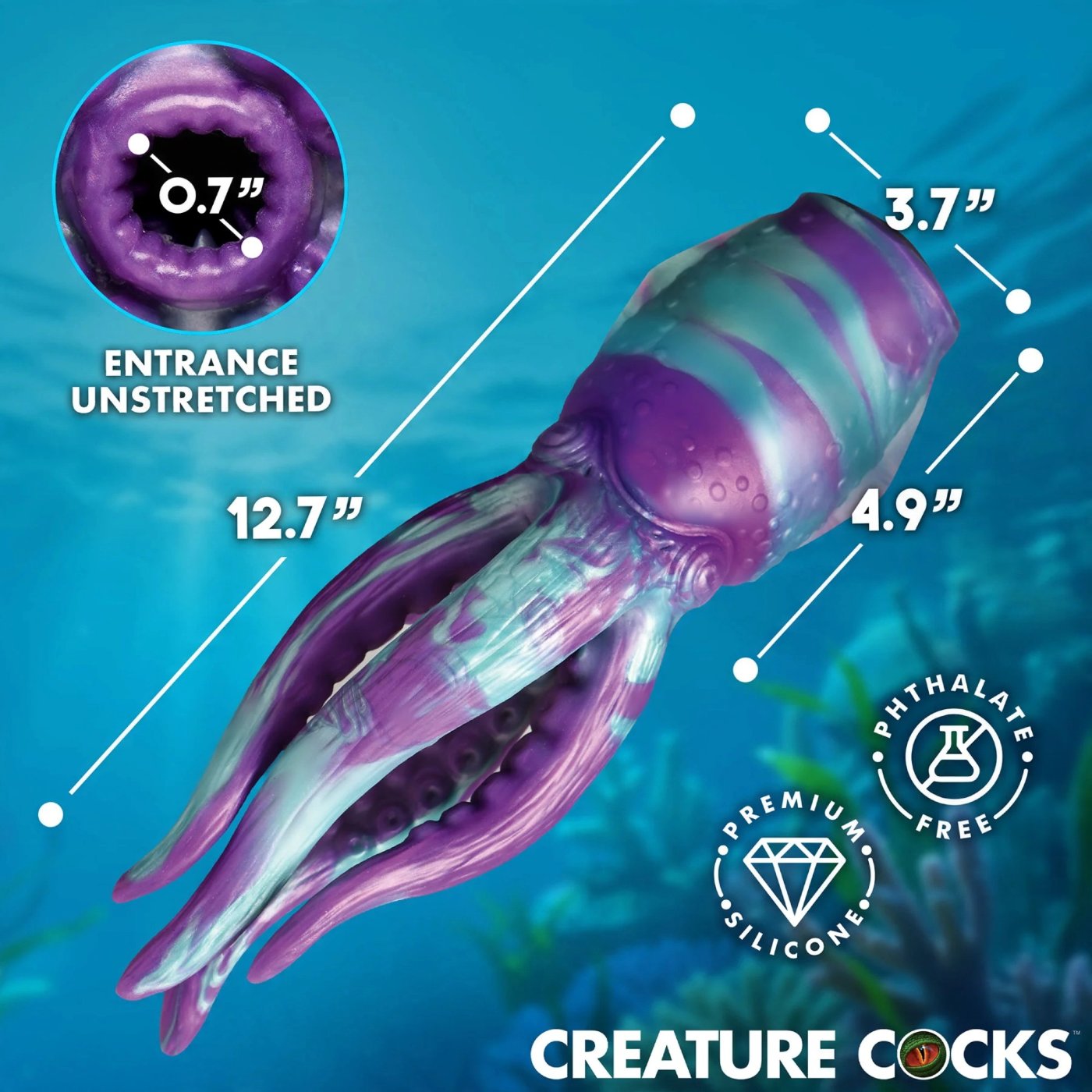 Creature Cocks Tenta Stroke Silicone Male Masturbator