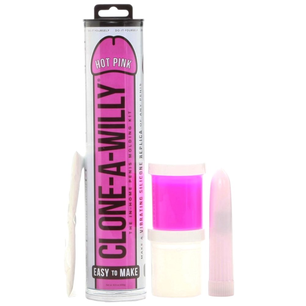 Clone-A-Willy Vibrator Moulding Kit Hot Pink