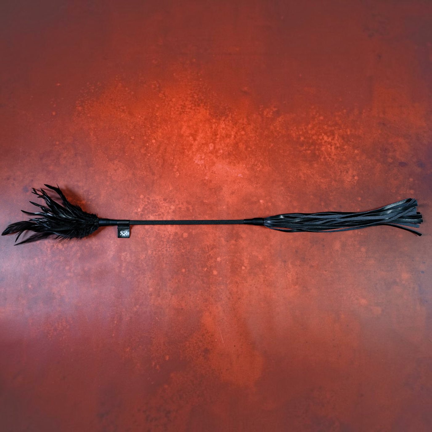 Sei Mio Double Standards Flogger and Feather Tickler 27 Inch