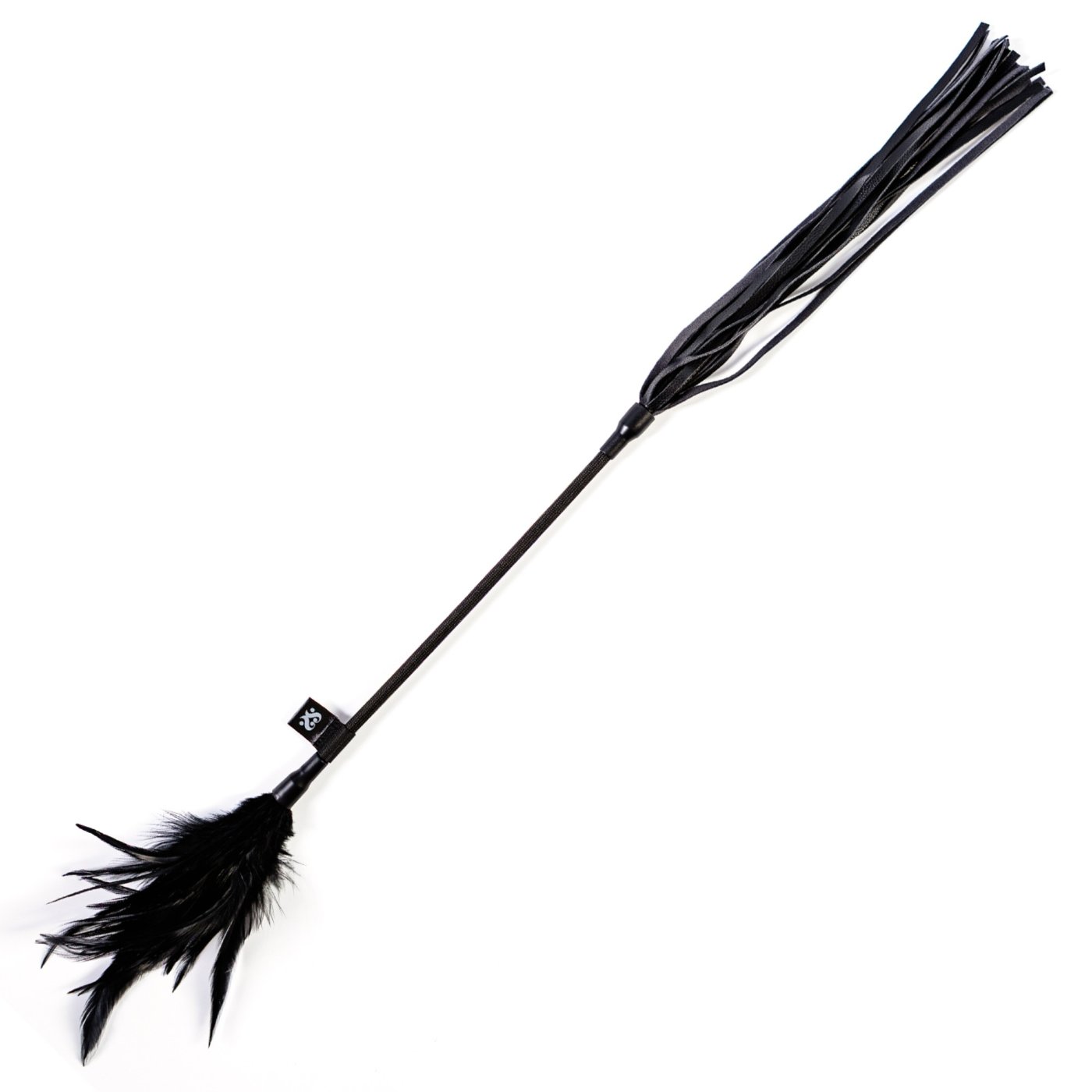 Sei Mio Double Standards Flogger and Feather Tickler 27 Inch