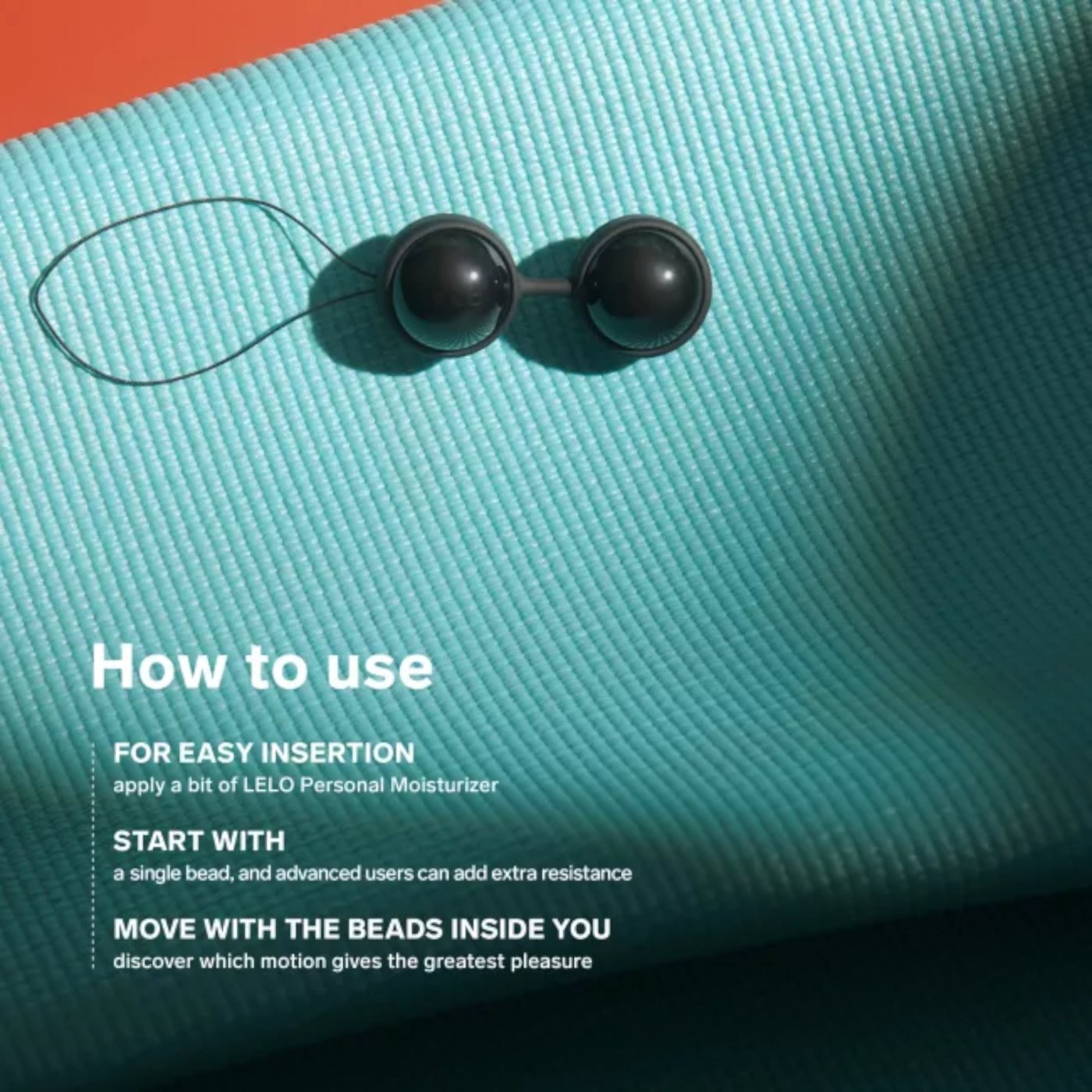 LELO Beads Noir Kegel Balls & Pelvic Floor Exerciser