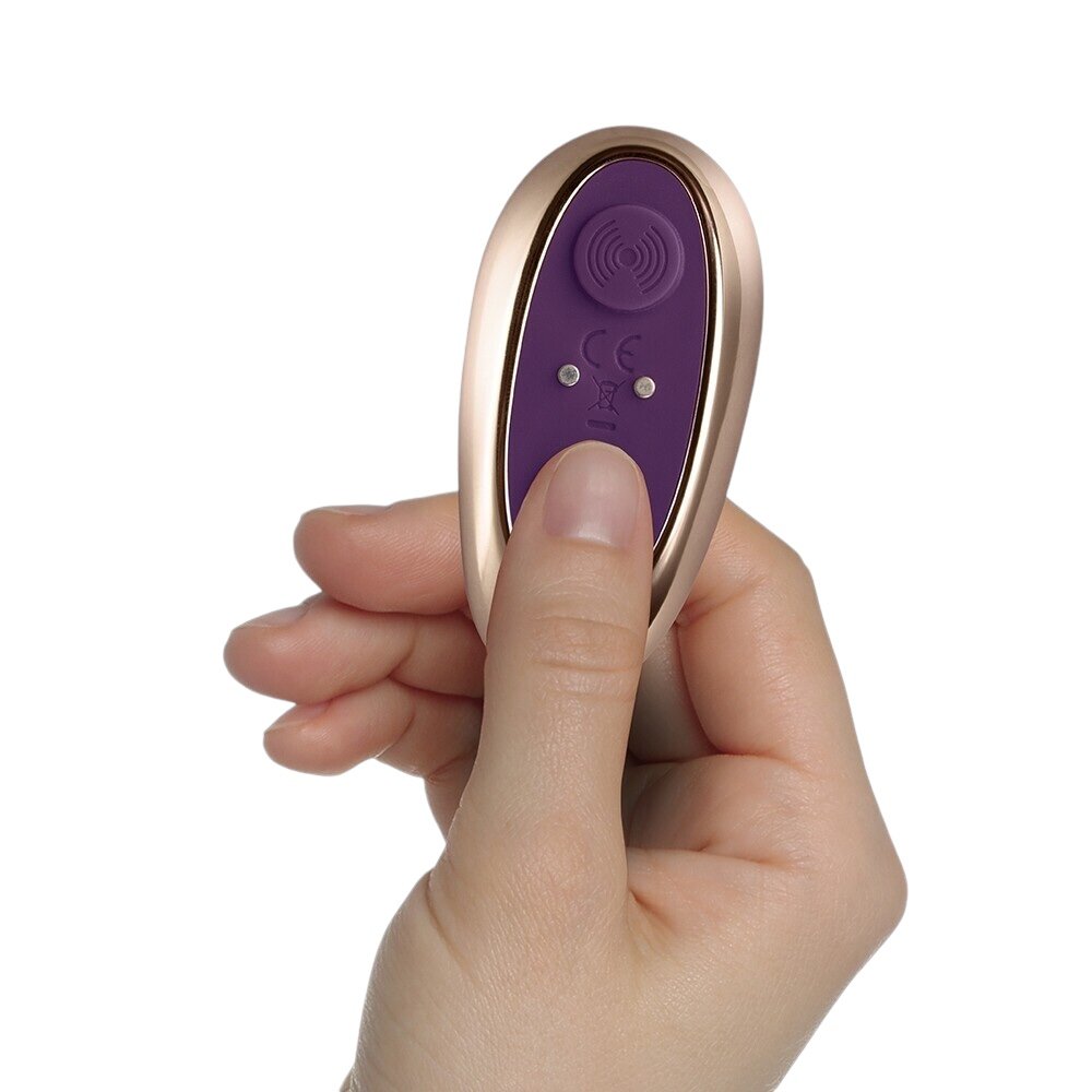 Rocks Off Petite Sensations Discover Remote Control Butt Plug Purple