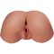 PDX Plus 360 Banger Dual-Entry Realistic Vagina and Ass Male Masturbator Tan