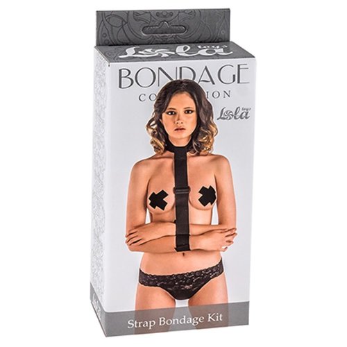 LOLA Submission Bondage Kit Black OS LOLA Submission Bondage Kit Black OS