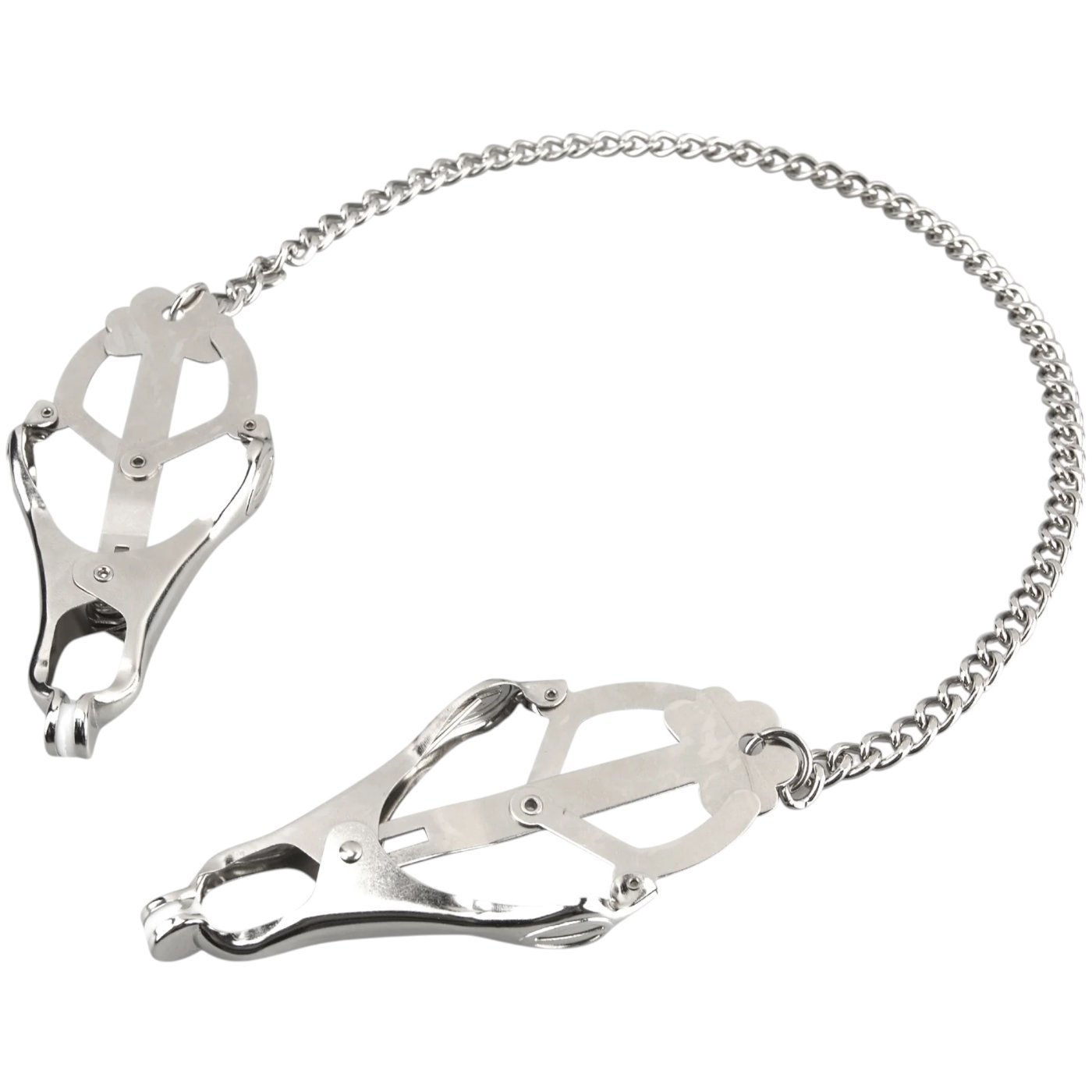 Japanese Clover Nipple Clamps with Chain