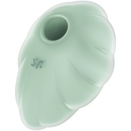 Satisfyer Cloud Dancer Double Air Pulse Clitoral Vibrator Mint